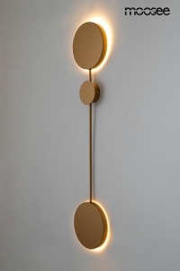 APLICA/PLAFONIERA SHADOW 2, AURIE, CONFECTIONATA DIN METAL SI ALUMINIU, STIL MODERN - Img 3