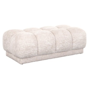 BANCUTA NOAH BE LOVELY CREAM 11,, S4757, CONFECTIONAT DIN PLACAJ, SPUMA, LEMN SI 100% POLIESTER, STIL MODERN