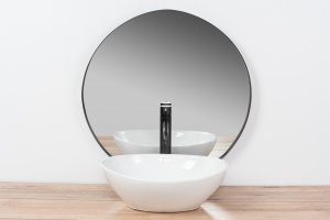 BATERIE REA GUSTO TWO, NEGRU, DESIGN MODERN, MONTAJ PE BLAT, CALITATE SUPERIOARA, REA - Img 3