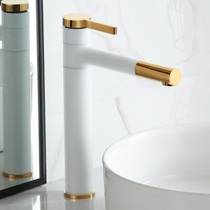BATERIE REA SMART, HIGH, ALB/AURIU, DESIGN MODERN, MONTAJ PE BLAT, CALITATE SUPERIOARA, REA - Img 8