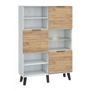 BIBLIOTECA SVEN 09 DIVERSE VERSIUNI DIN PLACI LAMINATE SI LEMN VLD