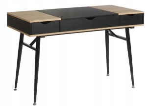 BIROU MODERN, LOFT DESK 190303 DIN METAL SI MDF, ACCENTE SCANDINAVE, TUI