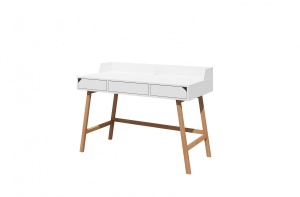 BIROU PENTRU CAMERA BEBELUSI LOTTA ALB DESIGN SCANDINAV BA - Img 3