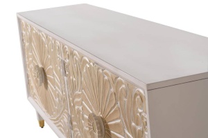 BUFET 190CM, DIN LEMN DE MANGO, STIL VINTAGE/INDUSTRIAL GINER Y COLOMER - Img 8