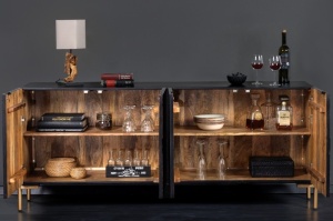 BUFET/COMODA LIVING, MANDALA 177CM, LEMN MASIV MANGO, ARTIM GROUP COLLECTION - Img 5
