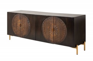 BUFET/COMODA LIVING, MANDALA 177CM, LEMN MASIV MANGO, ARTIM GROUP COLLECTION - Img 7