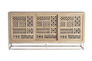 BUFET LIVING, ARTIM 1205, DIN LEMN DE MANGO, SCULPTAT MANUAL, ARTIM GROUP SELECTION - Img 2