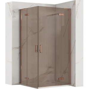 CABINA DE DUS HUGO DOUBLE 80X90, CUPRU PERIAT, CALITATE SUPERIOARA
