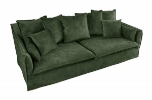CANAPEA CONFORTABILA 200CM, 3 LOCURI , CATIFEA VERDE INCHIS, STIL MODERN, ARTIM GROUP SELECTION