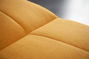 CANAPEA EXTENSIBILA, PETIT BEAUTE 180CM, COD 40835, CULOARE GALBEN/MUSTAR, DESIGN MODERN - Img 4