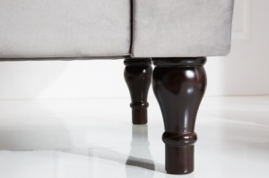CANAPEA GRI ARGINTIU 220 CM EUPHORIA 38218 DESIGN VINTAGE - Img 5