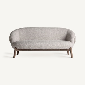 CANAPEA JACQUARD, MARO/BEJ, CONFECTIONATA DIN LEMN DE STEJAR, SPUMA SI POLIESTER, STIL MODERN