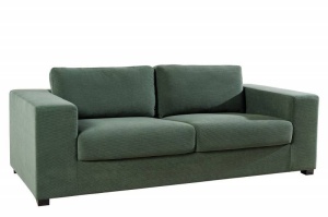 CANAPEA, LOUNGER 220CM, STRUCTURA DE LEMN SI STOFA, VERDE/NEGRU, COD 43758, MODEL DEOSEBIT - Img 7