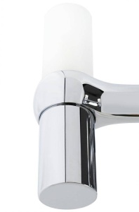 CANDELABRU CU LED-URI ATOMIC GRANDE, CROM, DIN METAL, STIL MODERN, B2 - Img 3