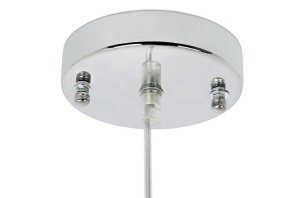 CANDELABRU CU LED-URI ATOMIC GRANDE, CROM, DIN METAL, STIL MODERN, B2 - Img 5