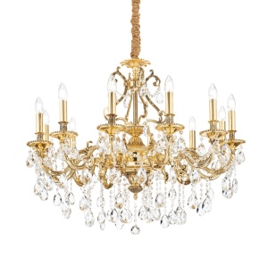 CANDELABRU GIOCONDA SP12, AURIU, DIN METAL, STIL CLASIC