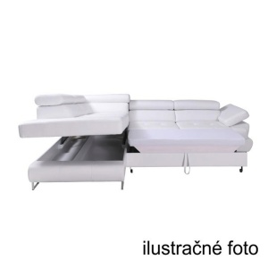 COLTAR BUTON R, MODEL STANGA, GRI/MARO, DIN PIELE ECOLOGICA, EXTENSIBIL, SPATIU DEPOZITARE, STIL MODERN, TK - Img 3