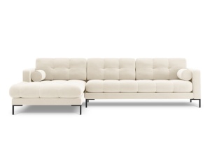 COLTAR CONFORTABIL 293CM, TAPITERIE DIN CATIFEA, BEIGE BLU 22, STANGA, STIL MODERN, ARTIM GROUP SELECTION - Img 3