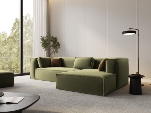 COLTAR DREAPTA 282CM, VERBENA 4 LOCURI, DIVERSE CULORI, MATERIAL CATIFEA, ARTIM GROUP COLLECTION