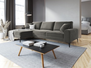 COLTAR ELEGANT STANGA 254CM, MADARA 5 LOCURI, DIVERSE CULORI, MATERIAL CATIFEA, ARTIM GROUP COLLECTION - Img 16