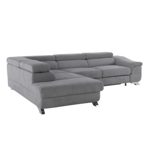 COLTAR LEGAS, MODEL STANGA, GRI, DIN TEXTIL, EXTENSIBIL, SPATIU DEPOZITARE, STIL MODERN, TK - Img 3