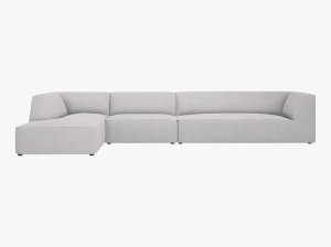 COLTAR MODULAR RUBY, STANGA, 5 LOCURI, 366 CM, DIVERSE CULORI SI MATERIALE, DESIGN DEOSEBIT - Img 10