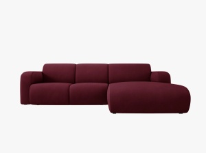 COLTAR MOLINO, DREAPTA, 4 LOCURI, 250 CM, DIVERSE CULORI SI MATERIALE, DESIGN DEOSEBIT - Img 11