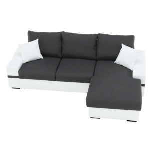 COLTAR OREGON COLT MIC, ALB SI GRI, DIN TEXTIL SI PIELE ECOLOGICA, MODEL DREAPTA, STIL MODERN, TK - Img 8