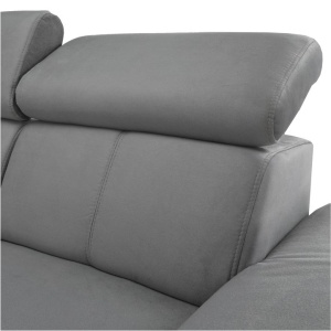 COLTAR SEGORIA, MODEL STANGA, GRI, DIN TEXTIL, TAPITAT, COTIERE REGLABILE, STIL MODERN, TK - Img 5