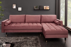 COLTAR SUPERB, CONFORTABIL 260CM, VELVET II, DIN LEMN SI CATIFEA, ARTIM GROUP SELECTION
