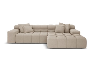 COLTAR SUPERB DREAPTA 270CM, AGAVE 3 LOCURI, DIVERSE CULORI, DIN TEXTIL CHENILLE, ARTIM GROUP COLLECTION