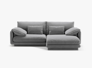 COLTAR TORINO, DREAPTA, 3 LOCURI, 220 CM, DIVERSE CULORI SI MATERIALE, DESIGN DEOSEBIT