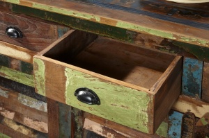 COMODA/BUFET, JAKARTA 160CM, DIN LEMN RECICLAT, DESIGN SHABBY CHIC/VINTAGE, ARTIM GROUP SELECTION - Img 5
