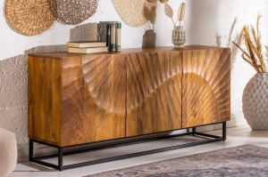 COMODA/ BUFET, SCORPION 140CM, DIN LEMN MASIV DE MANGO, REALIZAT MANUAL, ARTIM GROUP SELECTION - Img 2