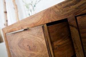 COMODA DIN LEMN MASIV 135CM, LAGOS, DESIGN RUSTIC, ARTIM GROUP SELECTION - Img 4
