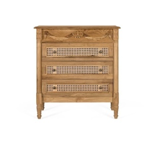 COMODA DORMITOR, GINER 2317, DIN LEMN DE TEC, REALIZATA MANUAL, ARTIM GROUP SELECTION
