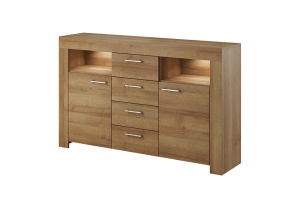 COMODA LIVING CU LED SKY SK155 STEJAR RIVIERA DESIGN SCANDINAV PSK