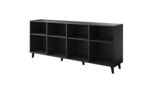 COMODA LIVING, FARO-KOM-CZ/DC, 200CM, MDF LAMINAT, PAL SI PLASTIC, STIL MODERN, CAMA