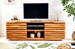COMODA TV 150CM, RELIEF, DIN LEMN MASIV DE SALCAM, STIL VINTAGE, ARTIM GROUP SELECTION - Img 2