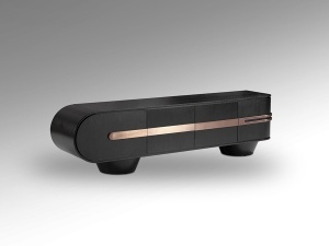 COMODA TV, LUCA 200CM, DIN MDF SI ORNAMENTE DIN METAL, SCHULLER