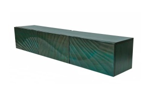 COMODA TV, SCORPION 160CM, REALIZAT DIN LEMN DE MANGO 3D, CULOARE TURCOAZ, ARTIM GROUP SELECTION