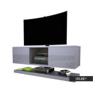 COMODA TV WIZZ DIN LEMN SI PLACI LAMINATE - DIVERSE NUANTE - Img 1
