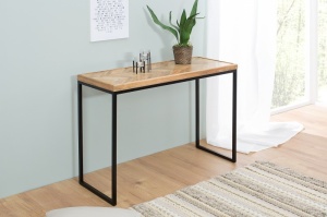 CONSOLA DIN LEMN MASIV MANGO FUSION 38022- DESIGN VINTAGE/INDUSTRIAL