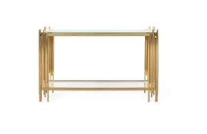 CONSOLA ELEGANTA, ARTIM 7211, 130CM, DIN METAL SI STICLA, ARTIM GROUP SELECTION
