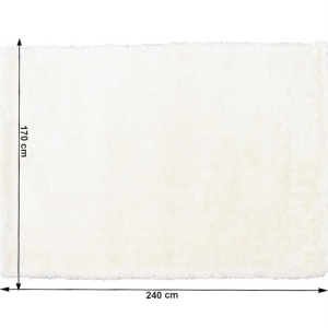 Covor 170x240 cm, alb, AMIDA, 0000194092