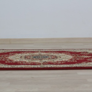 Covor 67x120 cm, vişiniu/amestec de culori/model oriental, KENDRA TIP 3, 0000206723 - Img 5