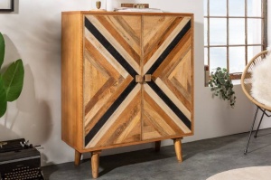 DULAP/ BUFET, LONG ISLAND 120CM, COD 40851, DIN LEMN DE MANGO - Img 1