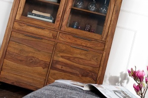 DULAP DIN LEMN MASIV LAGOS 22685 DIN LEMN MASIV DE TRANDAFIR DESIGN RUSTIC - Img 4