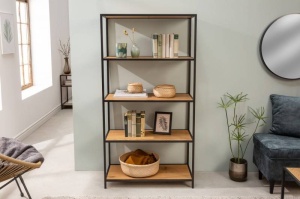 DULAP/RAFT 150X77CM, SLIM LINE, COD 42028, DIN METAL SI FURNIR, STIL INDUSTRIAL