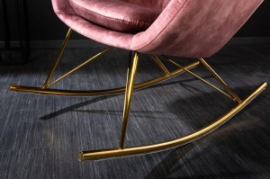 FOTOLIU BALANSOAR, SCANDINAVIA, DIN METAL SI CATIFEA ROZ/PUDRA, DESIGN MODERN, ARTIM GROUP SELECTION - Img 5